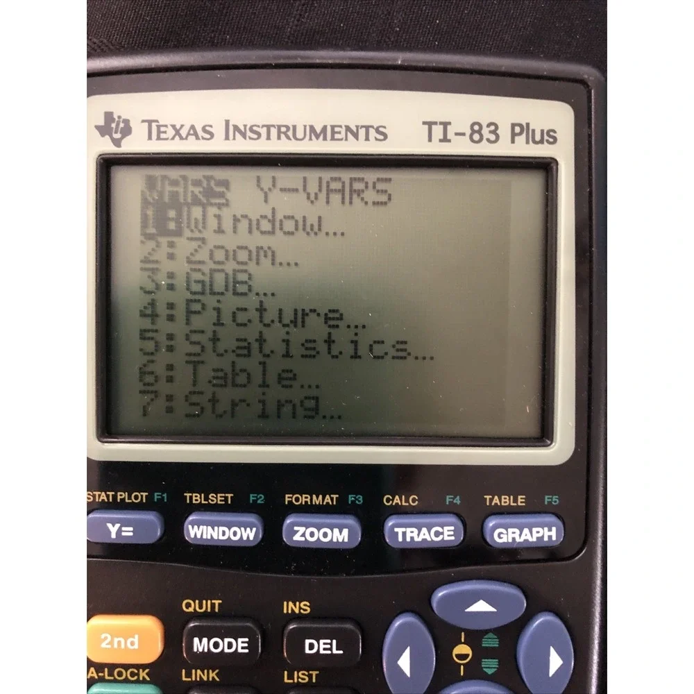 Texas Instruments TI-83 Plus Black/Gray Graphing Calculator with Cover